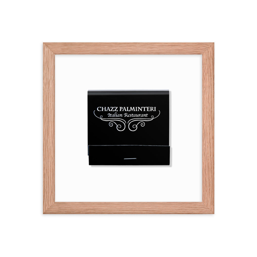 Chazz Framed Print