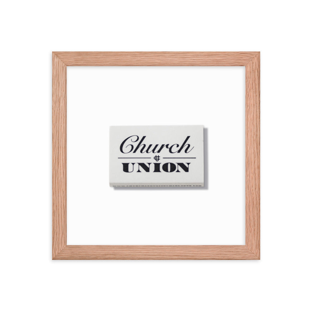 Church & Union Framed Print