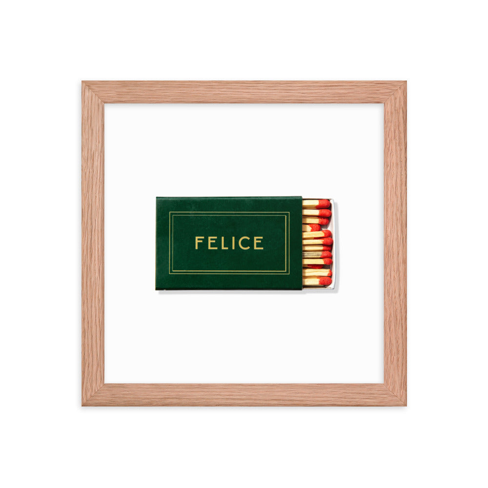 Felice Framed Print