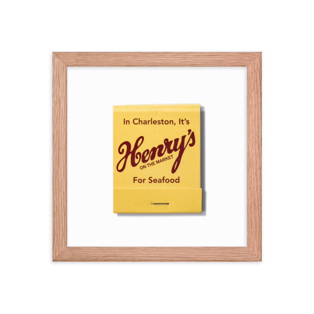 Henry’s Framed Print