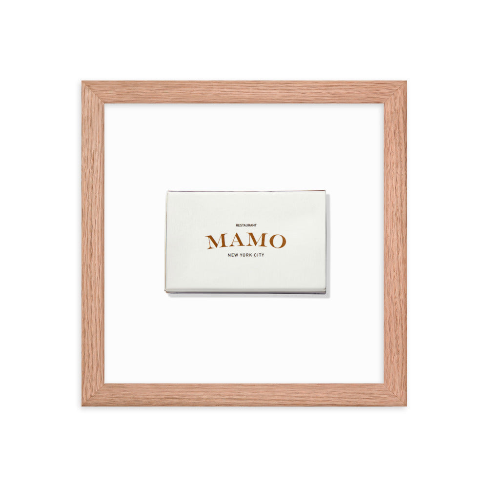 Mamo Framed Print