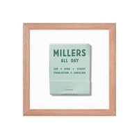 Millers All Day Framed Print