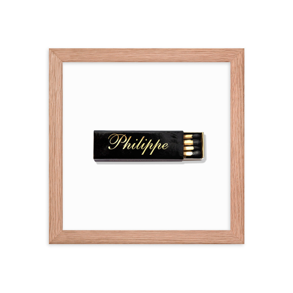 Philippe Framed Print