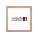 Quality Meats Framed Print