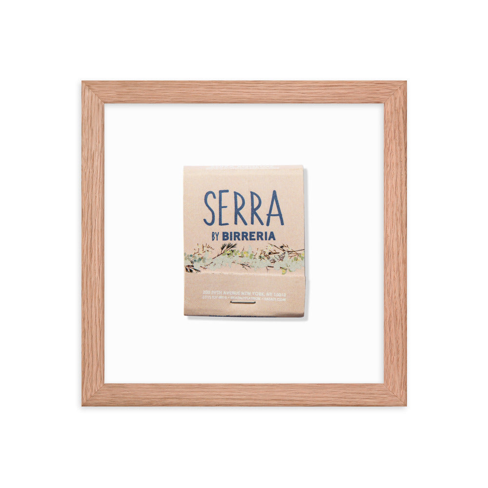 Serra Framed Print