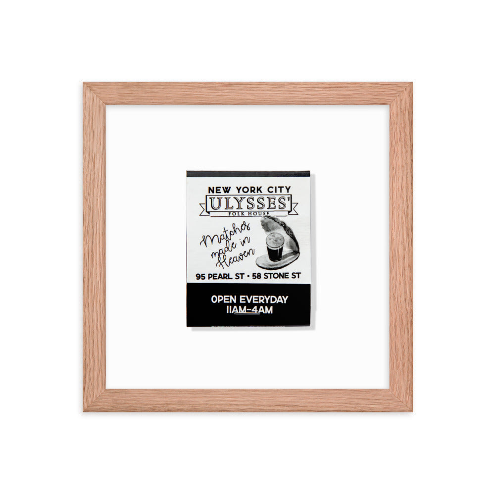 Ulysses Framed Print