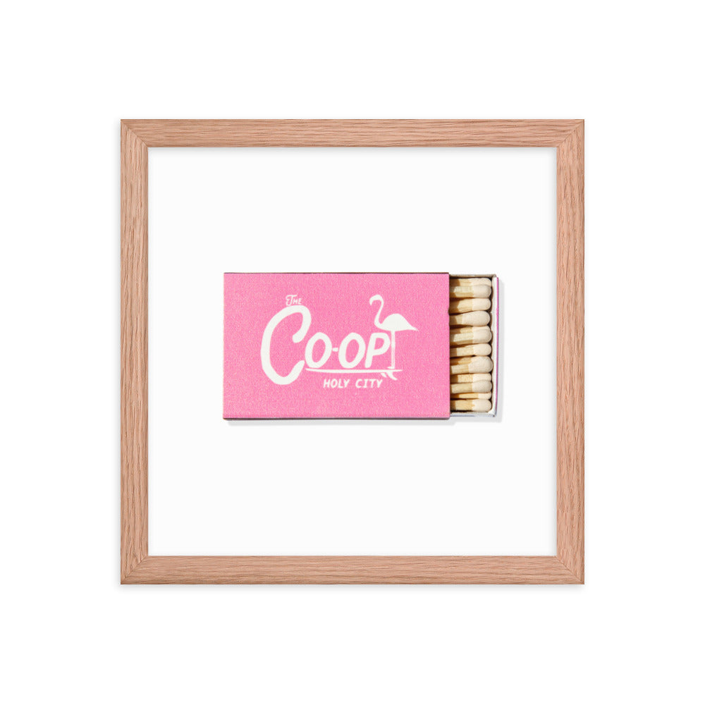 Co Op Froze Framed Print 2