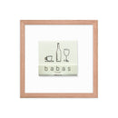 Babas on Cannon Framed Print