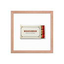 Boucherie Framed Print