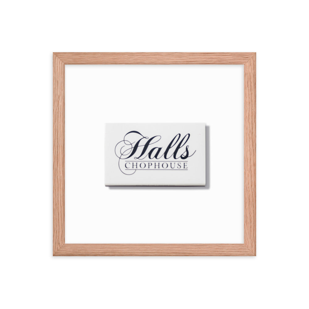 Halls Framed Print