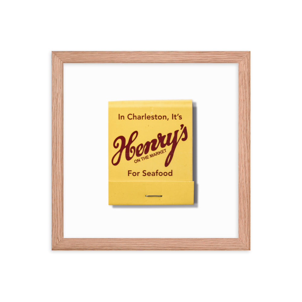 Henry’s Framed Print