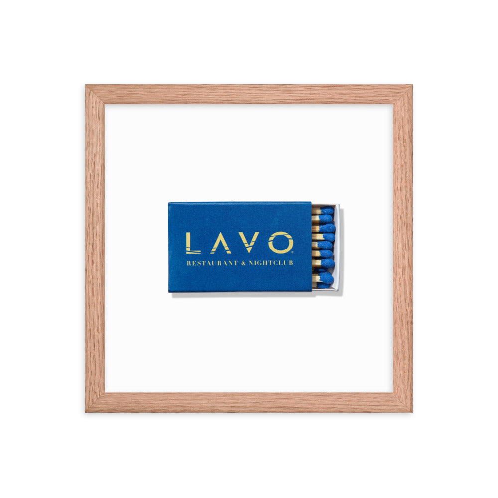 LAVO Framed Print