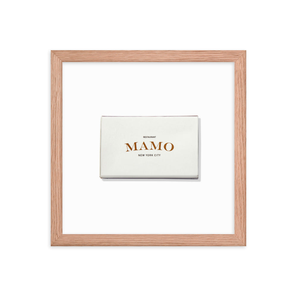 Mamo Framed Print