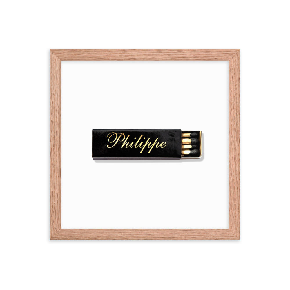 Philippe Framed Print