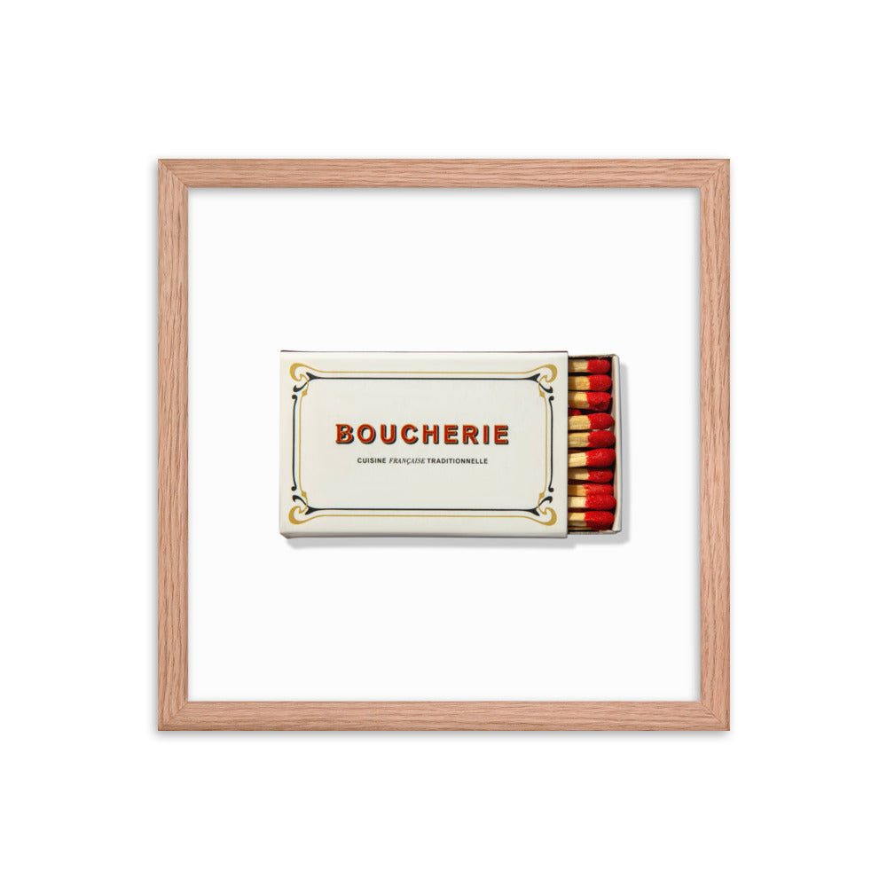 Boucherie Framed Print