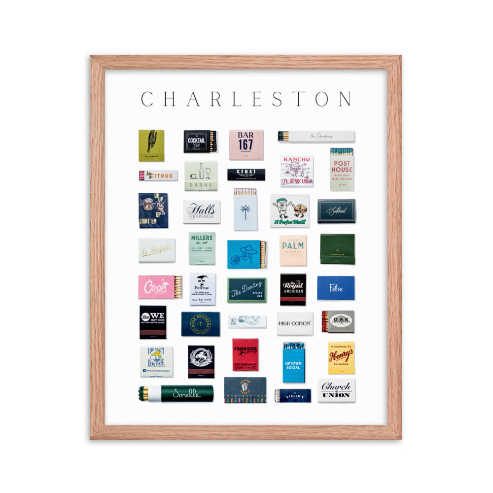 Charleston City Framed Print