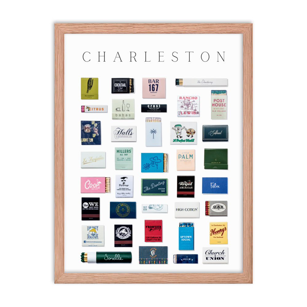 Charleston City Framed Print