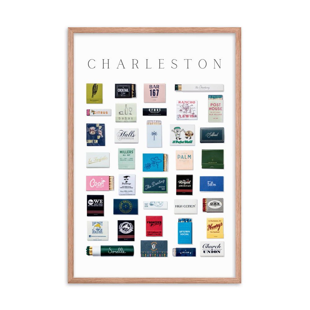 Charleston City Framed Print