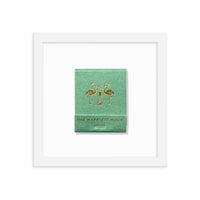 The Happiest Hour Matchbox Framed Print