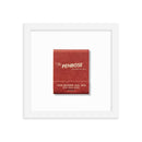 The Penrose Matchbox Framed Print