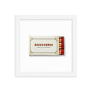 Boucherie Framed Print