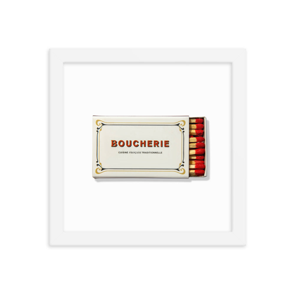 Boucherie Framed Print