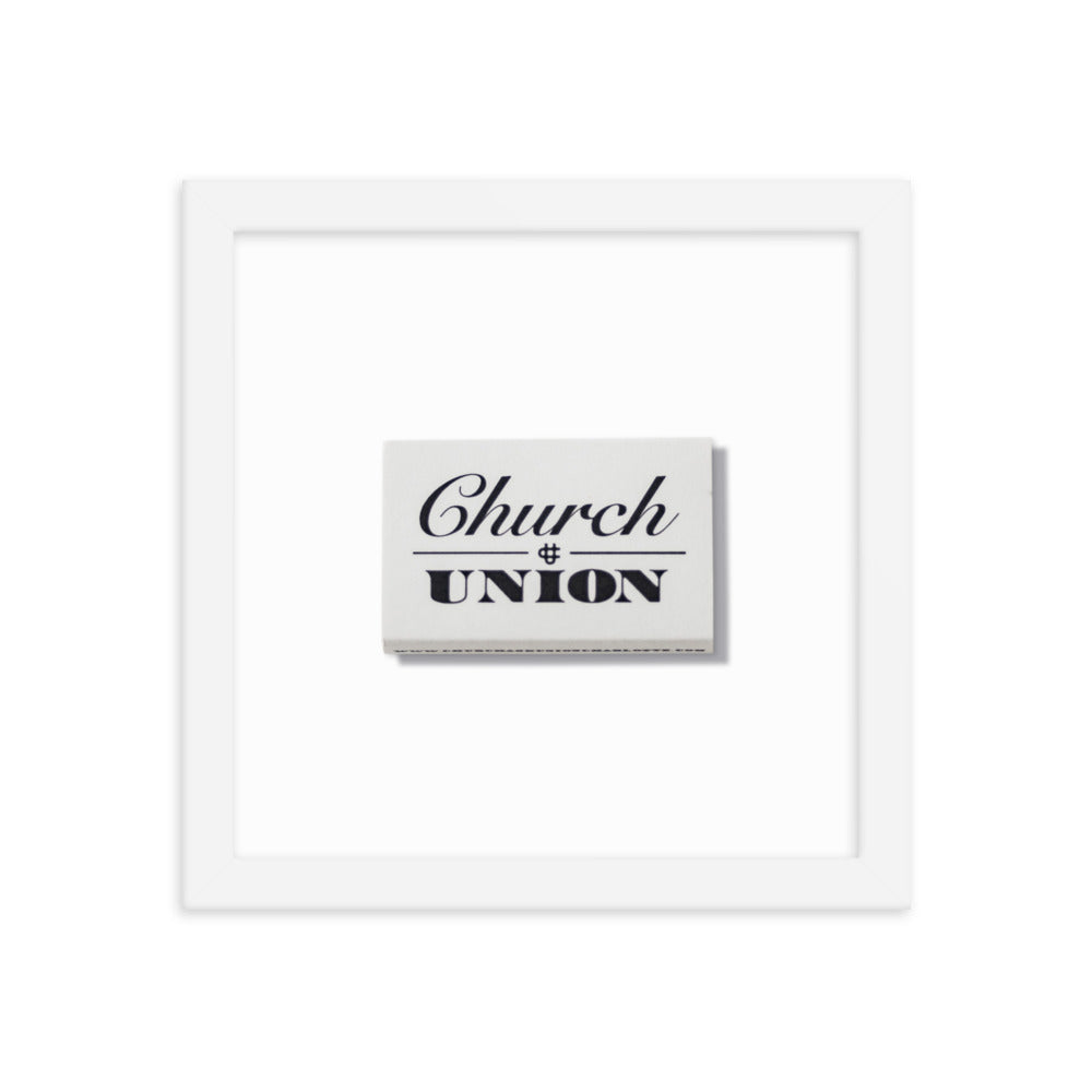 Church & Union Framed Print