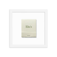 Elio’s Framed Print