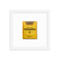 Firecrackers Framed Print