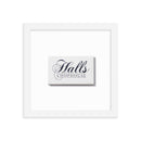 Halls Framed Print