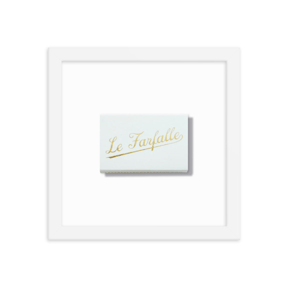 Le Farfalle Framed Print