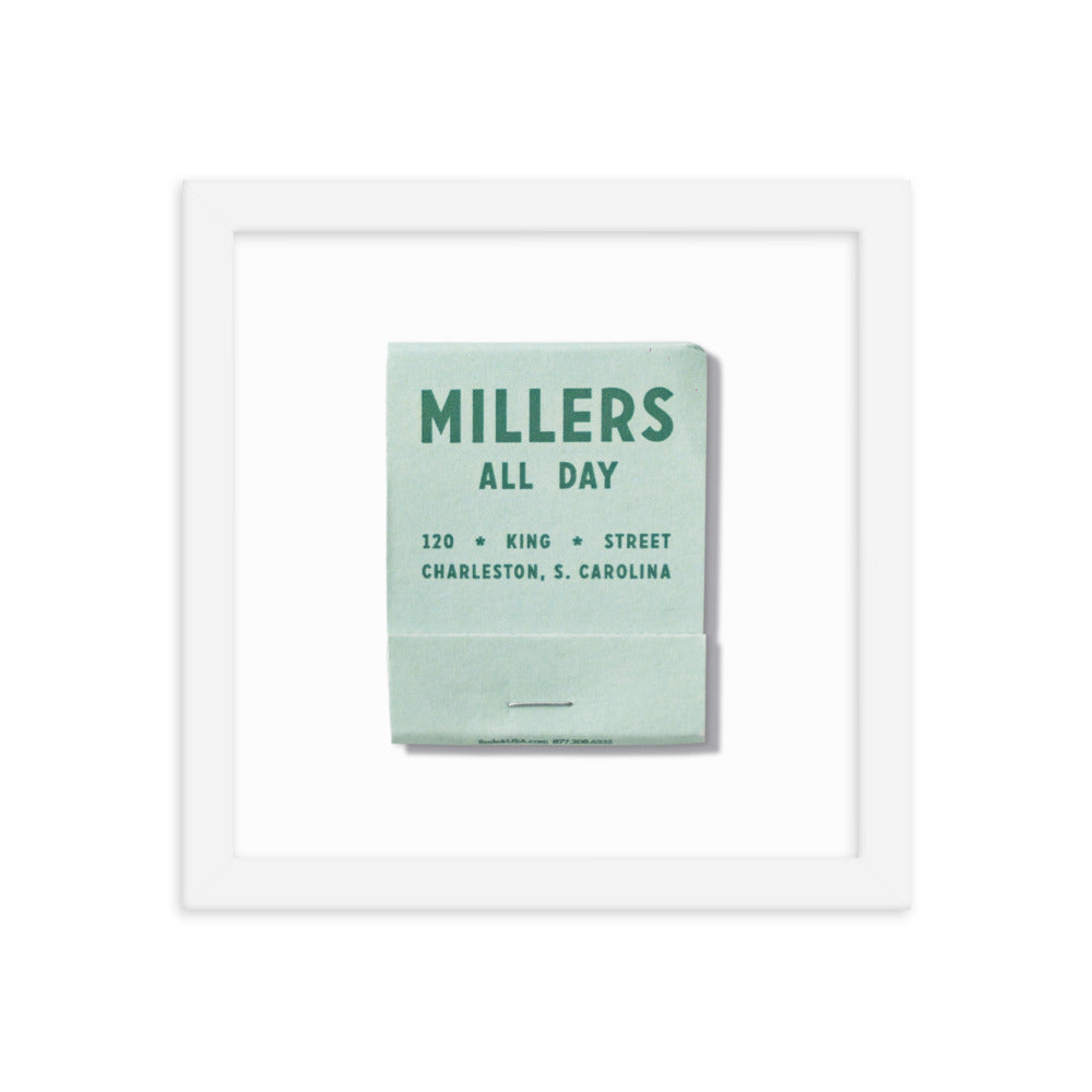 Millers All Day Framed Print