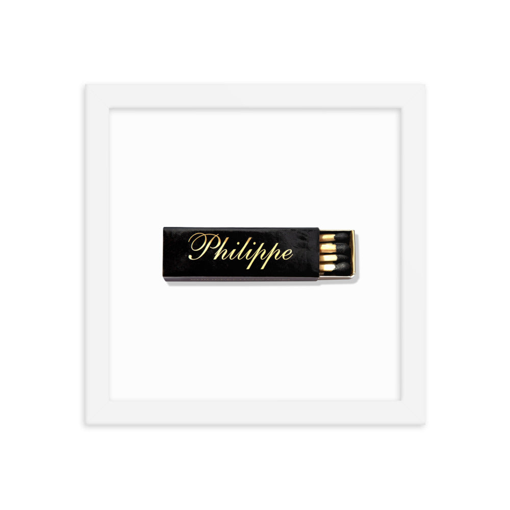 Philippe Framed Print