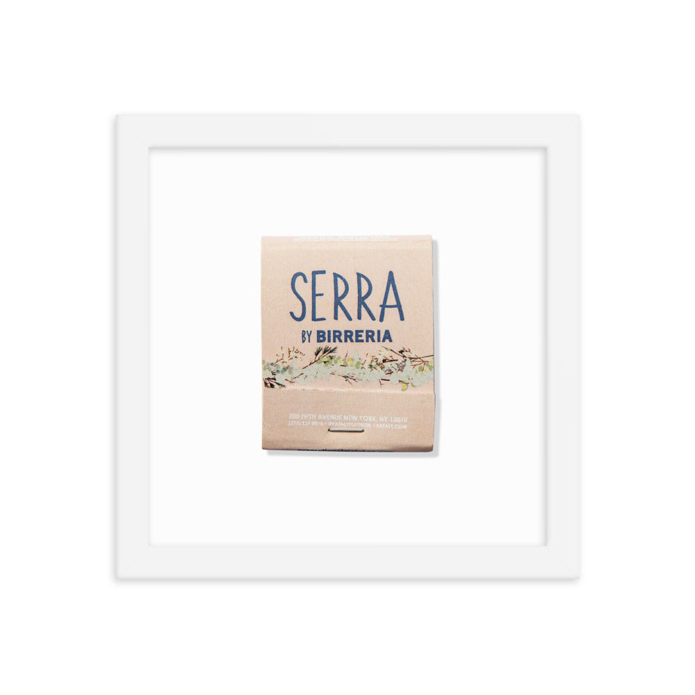 Serra Framed Print