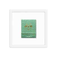 The Happiest Hour Matchbox Framed Print