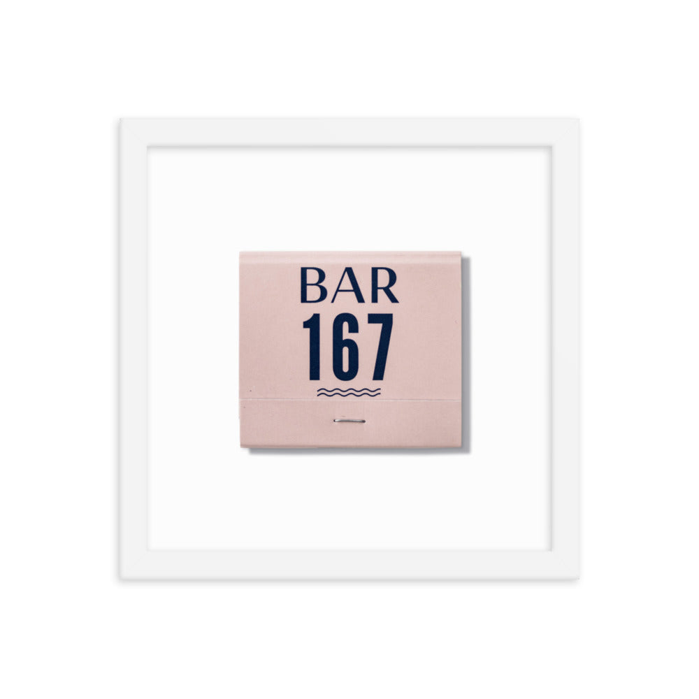 Bar 167 Framed Print