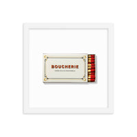 Boucherie Framed Print