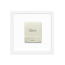 Elio’s Framed Print