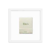 Elio’s Framed Print