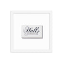 Halls Framed Print