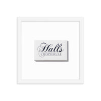 Halls Framed Print