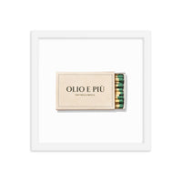 Olio E Piu Framed Print