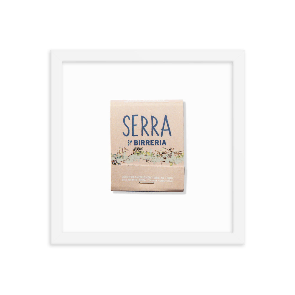 Serra Framed Print