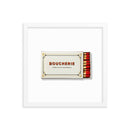 Boucherie Framed Print