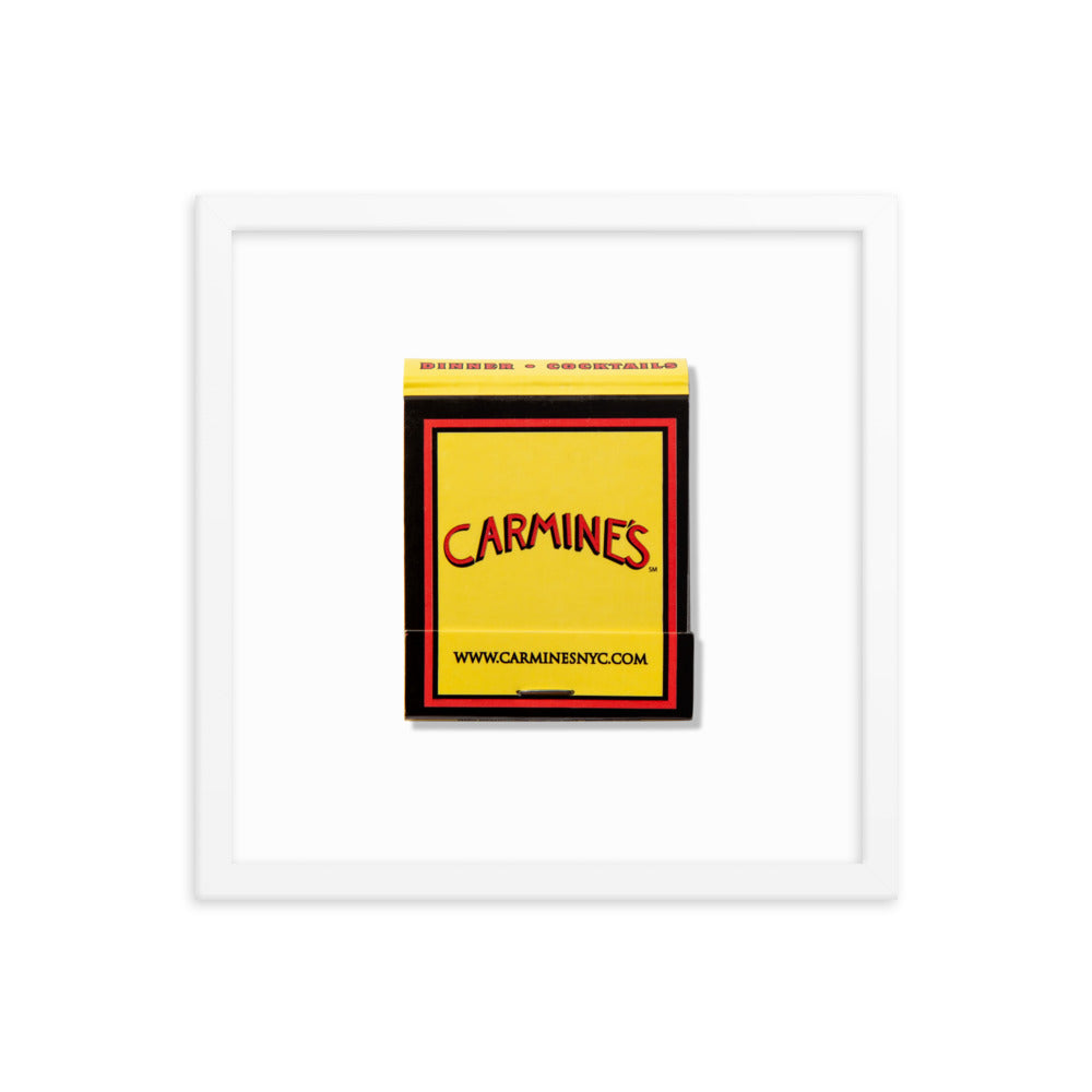 Carmine’s Framed Print