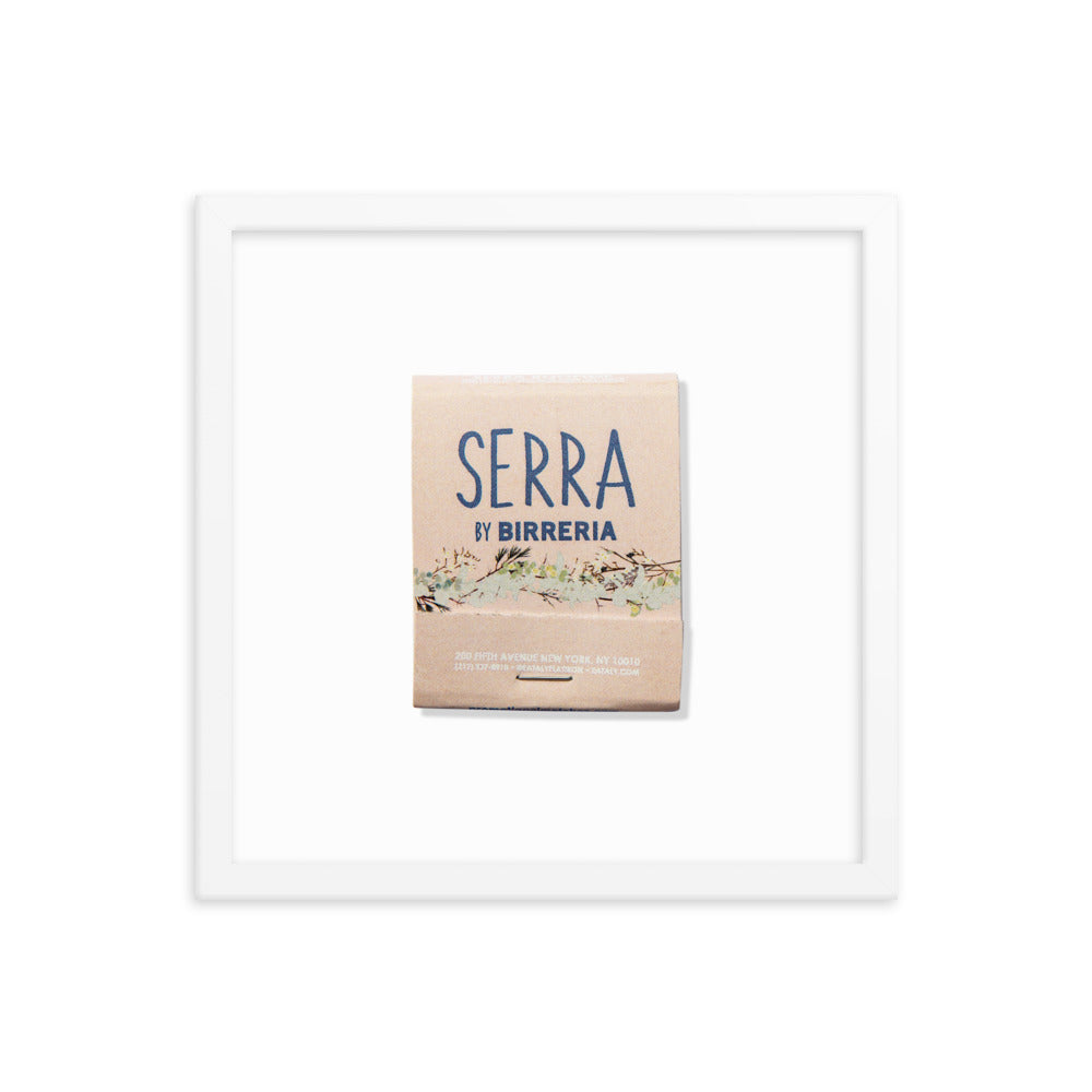 Serra Framed Print