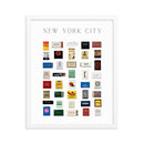 New York City Matchbox Framed Print