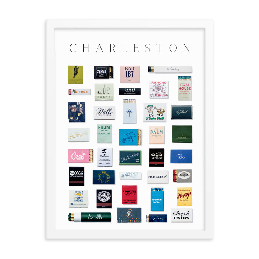 Charleston City Framed Print