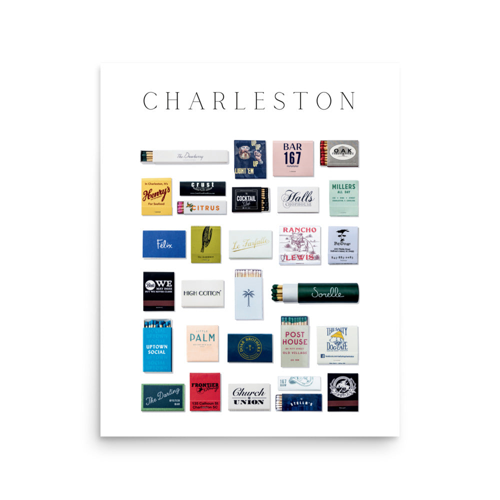 Charleston City Poster print