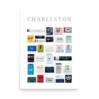 Charleston City Poster print